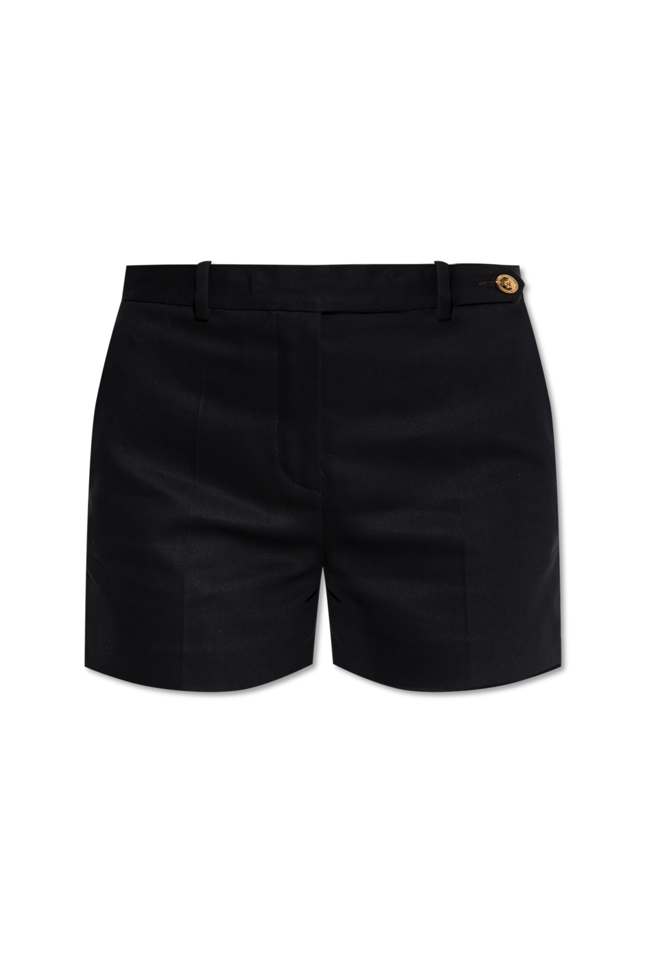 パンツ VERSACE Women Shorts  Burmudas 1001729 1A00540 1B000 Black Black Cotton shorts Versace - Vitkac Canada